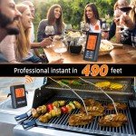 Wireless Meat Thermometer for Grilling and Smoking