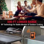 Wireless Meat Thermometer with Dual Probe – TP20