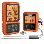 Yunbaoit Wireless Meat Thermometer with Dual Probes