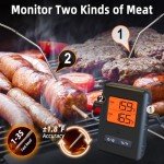 Wireless Meat Thermometer for Grilling and Smoking