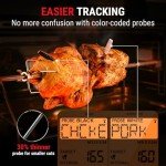 Wireless Meat Thermometer with Ultra-Thin Probes