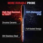 Wireless Meat Thermometer with Ultra-Thin Probes