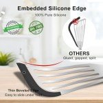 Silicone Fish Turner Spatula Set - 2 Sizes