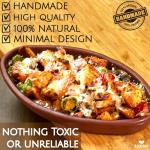 Terracotta Oval Cooking Pots - Set of 2