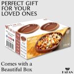 Terracotta Oval Cooking Pots - Set of 2