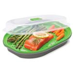 Gray Fish and Veggie Steamer by Progressive International
