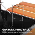 30-Inch Charcoal Grill with Side Tables