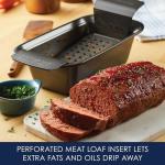 Nonstick 9-Inch Meatloaf Pan with Insert