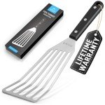 Stainless Steel Fish Turner Spatula - 12.4”