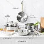 Versatile Induction Cookware Set with Removable Handles