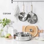 Versatile Induction Cookware Set with Removable Handles