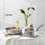 Versatile Induction Cookware Set with Removable Handles