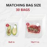 Handheld Vacuum Sealer with 30 Reusable Bags