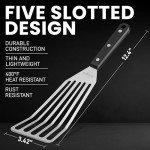 Stainless Steel Fish Turner Spatula - 12.4”