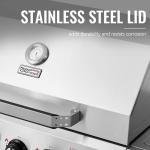 Stainless Steel 5-Burner Propane Grill for BBQ