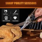 Stainless Steel Heavy Duty Poultry Shears