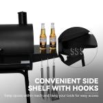 Royal Gourmet 30" BBQ Charcoal Grill & Smoker