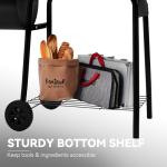 Royal Gourmet 30" BBQ Charcoal Grill & Smoker