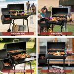 Royal Gourmet 30" BBQ Charcoal Grill & Smoker