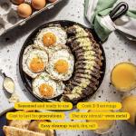 10.5-inch Pre-Seasoned Cast Iron Griddle