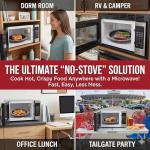 Microwave Grill Pan for Meats and Vegetables