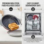 Microwave Grill Pan for Meats and Vegetables