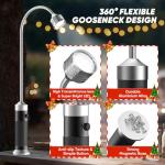 Parrilla Magnética: 2 Luces Flexibles para Cocina