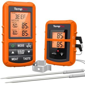 Wireless Meat Thermometer with Dual Probe – TP20
