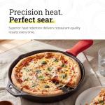 12-Inch Lodge Cast Iron Skillet with Hot Handle