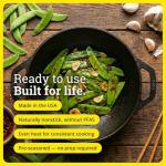 Lodge 9" Mini Wok Cast Iron Cookware