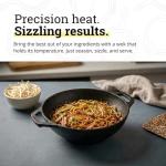 Lodge 9" Mini Wok Cast Iron Cookware