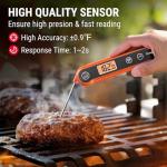 Instant Read Waterproof Meat Thermometer for Cooking