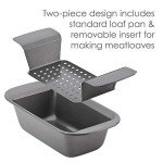 Nonstick 9-Inch Meatloaf Pan with Insert