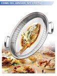 Stainless Steel Fish Steamer Set with Glass Lid