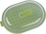BPA-Free Green Steamer for Fish and Vegetables