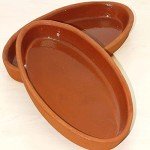 Terracotta Oval Cooking Pots - Set of 2