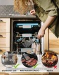Silikon-Fischspatel für antihaft Kochgeschirr