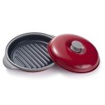 Microwave Grill Pan for Meats and Vegetables