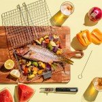 Portable Stainless Steel Grill Basket and Accessories