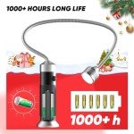 Parrilla Magnética: 2 Luces Flexibles para Cocina