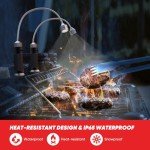 Parrilla Magnética: 2 Luces Flexibles para Cocina