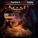 Instant Read Waterproof Meat Thermometer for Cooking