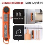 Instant Read Waterproof Meat Thermometer for Cooking