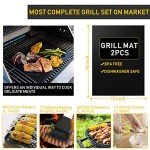 34-Piece BBQ Grill Tool Set with Carrier Bag