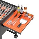 Blackstone-Compatible Silicone Grill Mat - Orange