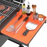 Blackstone-Compatible Silicone Grill Mat - Orange