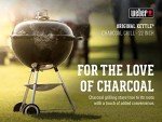 Weber 22-Inch Charcoal Grill for Outdoor Cooking