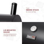 30-Inch Charcoal Grill with Side Tables