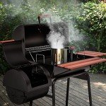 30-Inch Charcoal Grill with Side Tables