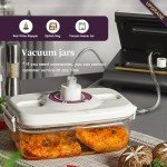 Compact 6-in-1 Vacuum Sealer for Food Preservation